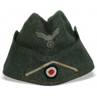 Cappello lato M38 Wehrmacht Fanteria con soutache bianco. Espenlaub militaria