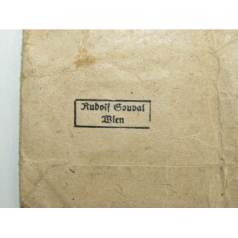 Packet for the cross of German mother Rudolf Souval. Espenlaub militaria