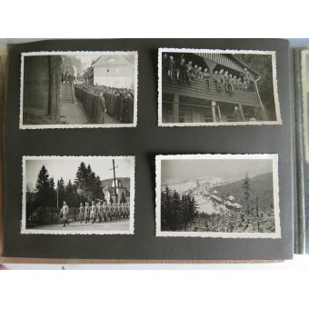 Álbum de fotos del alemán Panzergranaderos. Ostfront!. Espenlaub militaria