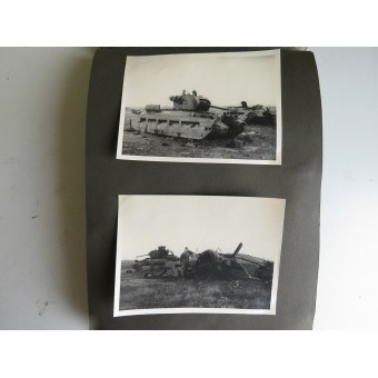 Album fotografico del tedesco Panzergrenadier. Ostfront!. Espenlaub militaria
