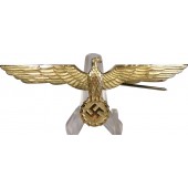 Águila del pecho de la Kriegsmarine para túnica de verano de algodón en dorado esmerilado