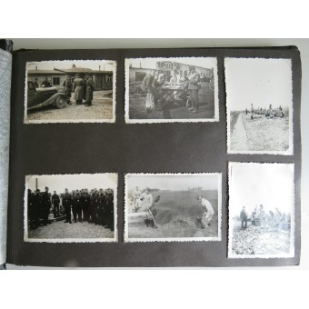 Álbum de fotos pertenecía a SS-Sturmmann Karl Stockinger Der Führer.. Espenlaub militaria