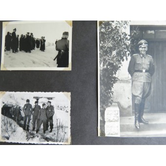 Фотоальбом принадлежавший cс штурману из. 4 го полка SS Panzergrenadier Regiment Der Fuhrer. Espenlaub militaria