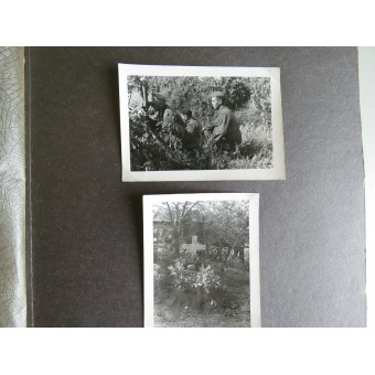Álbum de fotos de un técnico de NCO (Schirrmeister) Karl celebrado del 1 M.G BATL. 6. Espenlaub militaria