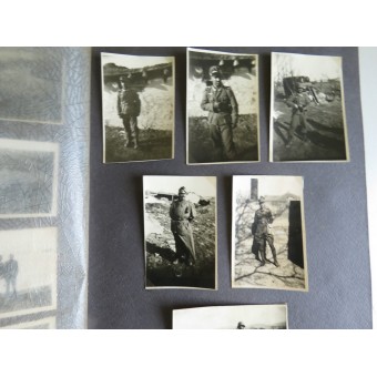 Fotoalbum van een NCO Technician (Schirrmeister) Karl gehouden van 1 m.g batl. 6. Espenlaub militaria