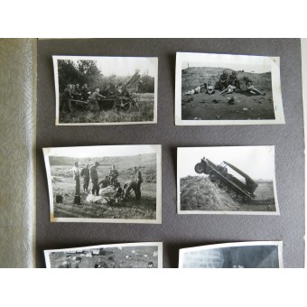 Fotoalbum eines Unteroffizierstechnikers (Schirrmeister) Karl Held aus dem 1 M.G Batl. 6. Espenlaub militaria