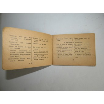 RKKA, rysk-estnisk ordbok, utgåva från andra världskriget. Espenlaub militaria