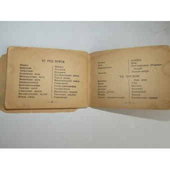 RKKA, rysk-estnisk ordbok, utgåva från andra världskriget. Espenlaub militaria