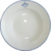 Тарелка для первого блюда столовых РКВМФ