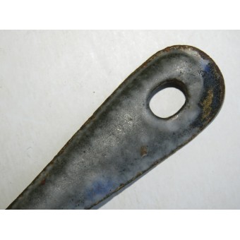Ruso, acero, esmaltado, cuchara de soldado, de la época de la Primera Guerra Mundial. Espenlaub militaria