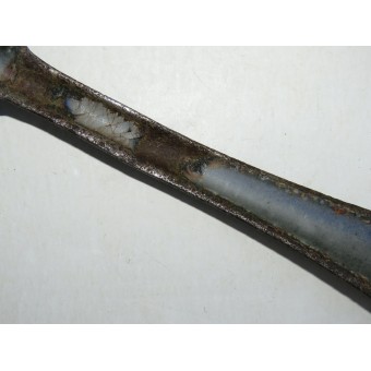 Russo, acciaio, smaltato, cucchiaio del soldato, dal periodo della prima guerra mondiale. Espenlaub militaria