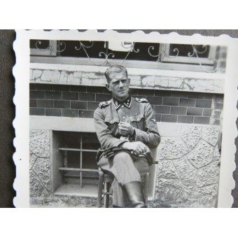 SS-Mann från regementet SS Germania fotoalbum. Espenlaub militaria