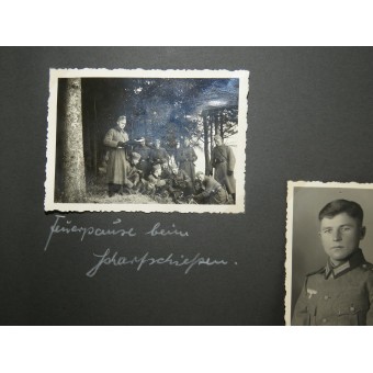 Zwei Alben des deutschen Technikunteroffiziers Karl Held vom 6. Maschinengewehrbataillon. Espenlaub militaria