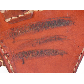 1915 Leather Holster for the Parabellum P08 Pistol. Espenlaub militaria