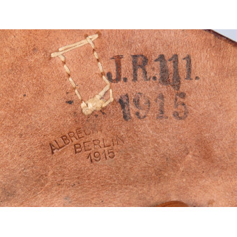 1915 Leather Holster for the Parabellum P08 Pistol. Espenlaub militaria