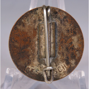 1st type HJ Deutsche Arbeiter-Jugend Badge. Espenlaub militaria