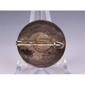 early 30s NSDAP Party Badge Paulmann & Crone Lüdenscheid. Espenlaub militaria