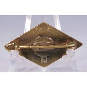 Goldenes HJ Ehrenzeichen, Ferdinand Hoffstätter номерной. Espenlaub militaria