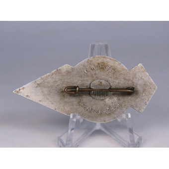 HJ Sportfest 1935 Badge, Karl Würster. Espenlaub militaria