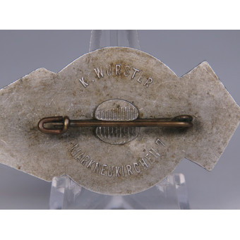 HJ Sportfest 1935 Badge, Karl Würster. Espenlaub militaria