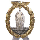 Minensucherabzeichen Schickle-design Tombak