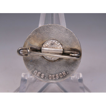 NSDAP Parteiabzeichen Früher Typ, Deschler München. Espenlaub militaria