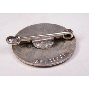 NSDAP Parteiabzeichen Früher Typ, Deschler München. Espenlaub militaria