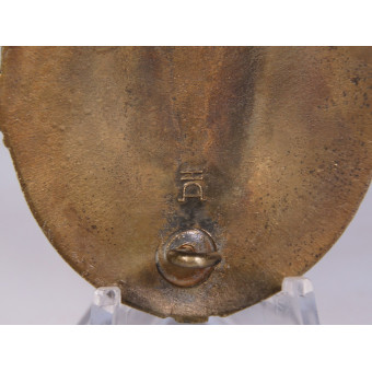 Panzer Assault Badge in Bronze Hermann Aurich. Espenlaub militaria