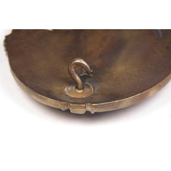 Panzer Assault Badge in Bronze Hermann Aurich. Espenlaub militaria