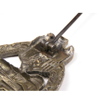 Panzer Assault Badge in Bronze, W. Deumer, Type D. Espenlaub militaria