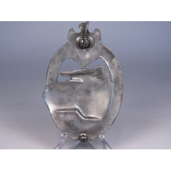 Panzerkampfabzeichen in Silber. Glanzverzinkt. R.K. Rudolf Karneth. Espenlaub militaria