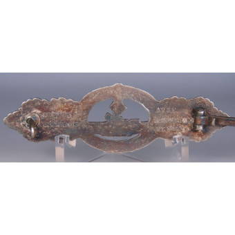 U-Boat Front Clasp Silver Grade Schwerin Berlin. Espenlaub militaria
