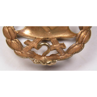 Wound Badge, First Pattern 1939, Gold Grade