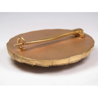 Знак «За ранение», золотая степень, образца 1939 года, ранний тип Deluxe. Espenlaub militaria