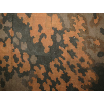 Очень яркий фрагмент оригинального камуфляжа SS Eichenlaubtarn. Espenlaub militaria