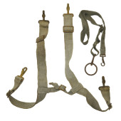 German MG34/42 Ammunition Case Web Carrier H-Straps Set, 1942