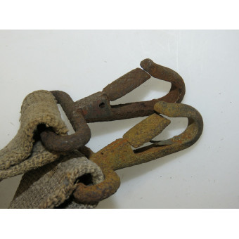 German MG34/42 Ammunition Case Web Carrier H-Straps Set, 1942. Espenlaub militaria