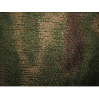 Крупный фрагмент ткани Вермахта с камуфляжем Sumpftarnmuster. Espenlaub militaria