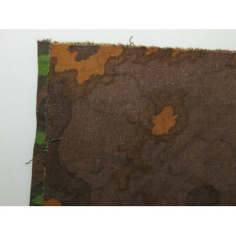 Кусок оригинального камуфлированного материала SS Eichenlaubtarn. Espenlaub militaria