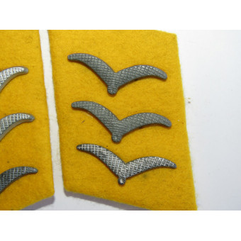 Luftwaffe Collar Tabs for Aircrew or Paratroopers. Espenlaub militaria