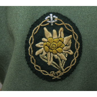 M 41 Panzerjäger Lieutenant’s Tunic-Wehrmacht Gebirgsjäger. Espenlaub militaria