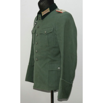 M 41 Panzerjäger Lieutenant’s Tunic-Wehrmacht Gebirgsjäger. Espenlaub militaria