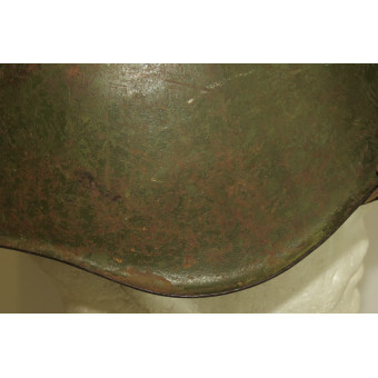 Стальной шлем СШ-40, фронтовой перекрас. Espenlaub militaria