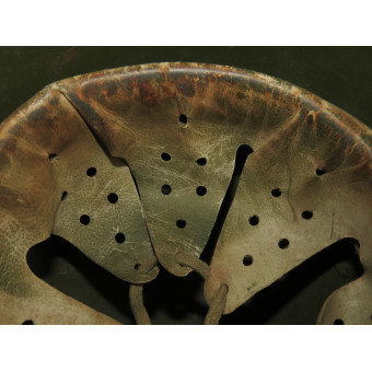 Стальной шлем СШ-40, фронтовой перекрас. Espenlaub militaria