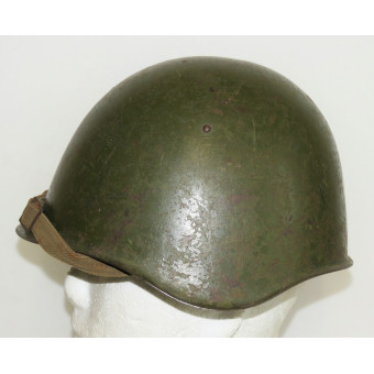 Стальной шлем СШ-40, фронтовой перекрас. Espenlaub militaria