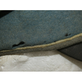 Wehrmacht Infantry Visor Cap, Field-Altered in Alter Art Style. Espenlaub militaria