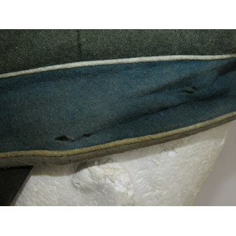 Wehrmacht Infantry Visor Cap, Field-Altered in Alter Art Style. Espenlaub militaria