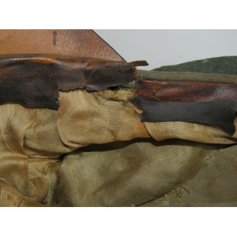 Wehrmacht Infantry Visor Cap, Field-Altered in Alter Art Style. Espenlaub militaria