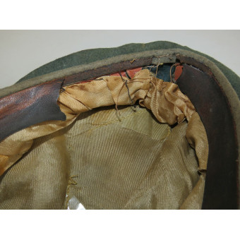 Wehrmacht Infantry Visor Cap, Field-Altered in Alter Art Style. Espenlaub militaria