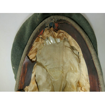 Wehrmacht Infantry Visor Cap, Field-Altered in Alter Art Style. Espenlaub militaria